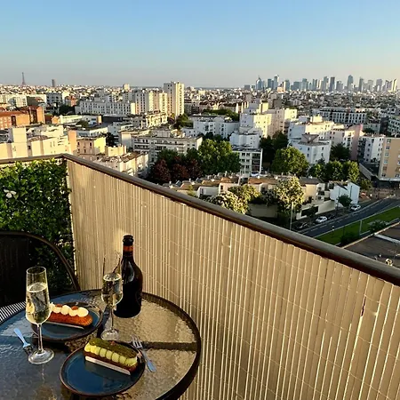 Apartman Enjoy Eiffel Sparkle From Your Balcony *